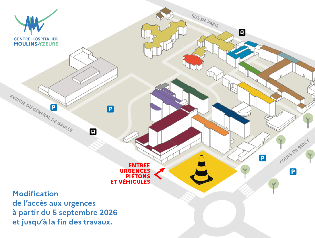 plan ENTREE URGENCES TRAVAUX 2